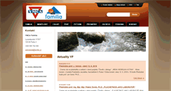Desktop Screenshot of familia.cz